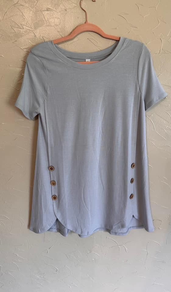 9. Grey Button Beauty