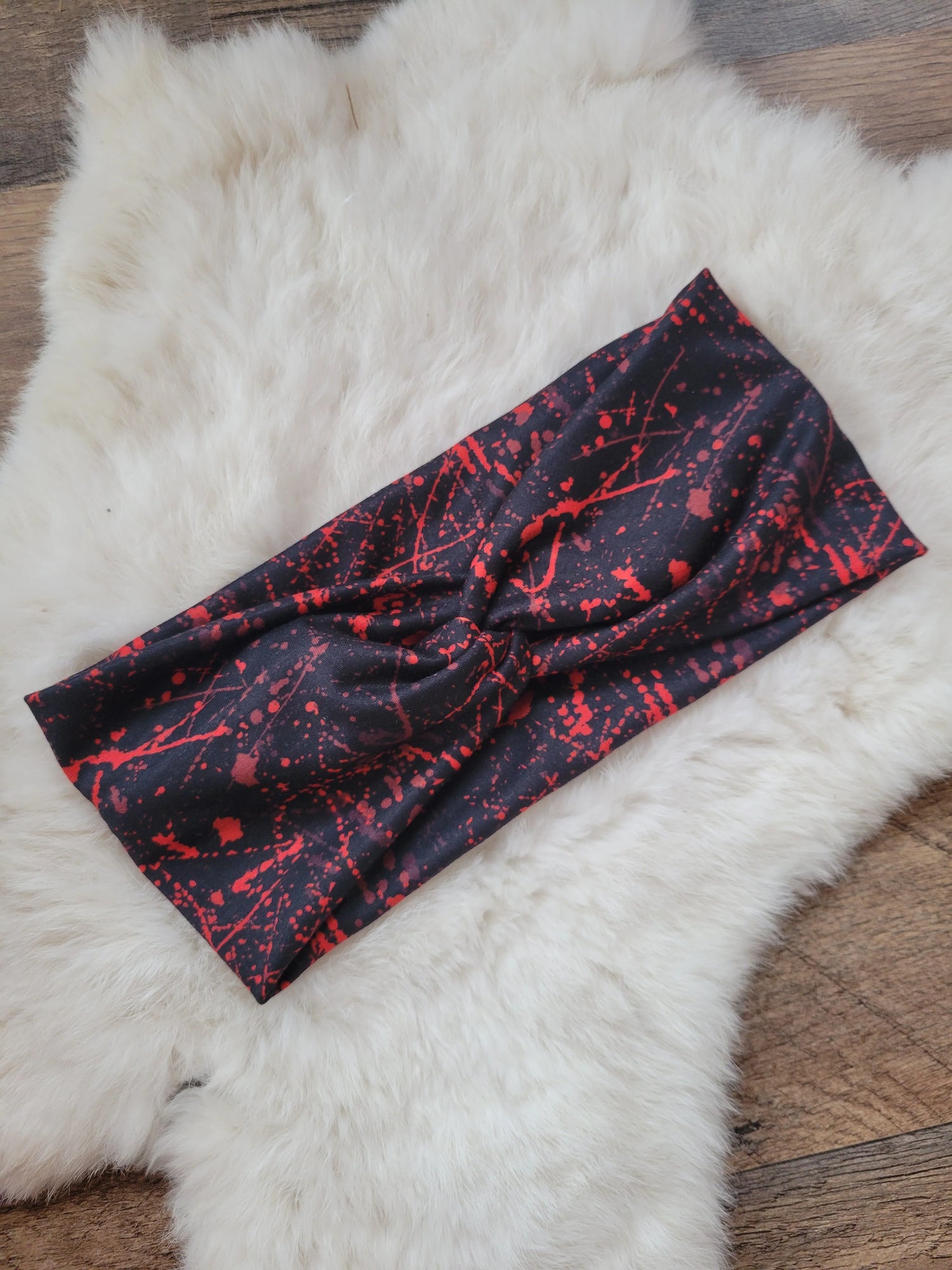 Blood Splatter Headband