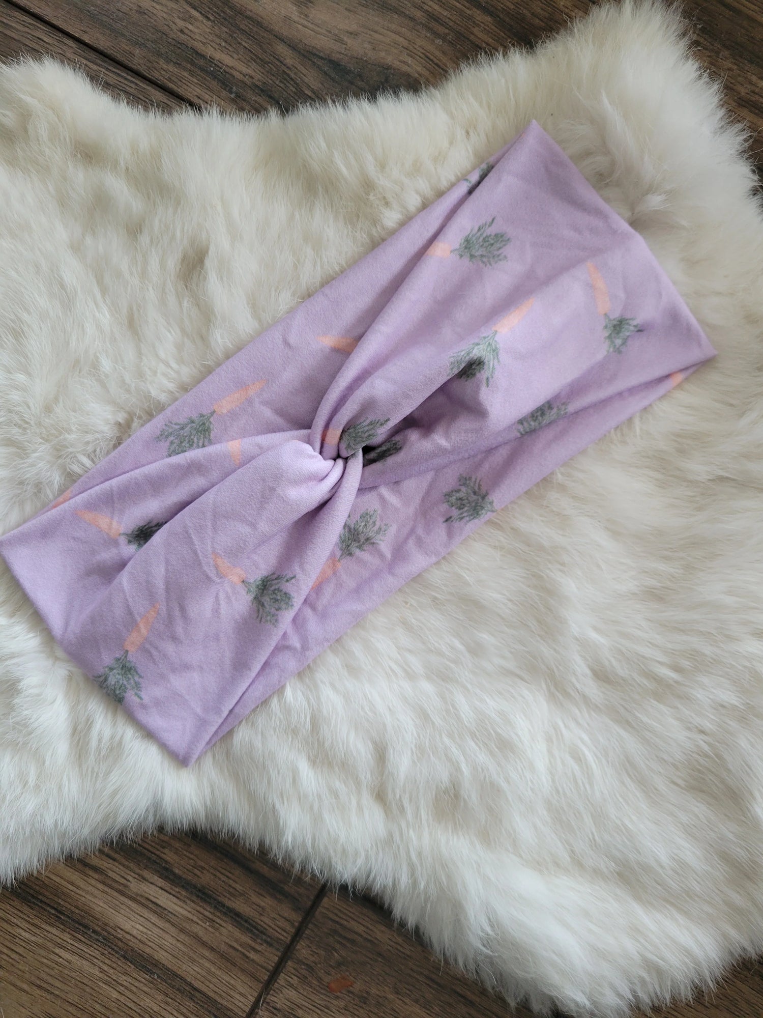 Purple Carrot Headband