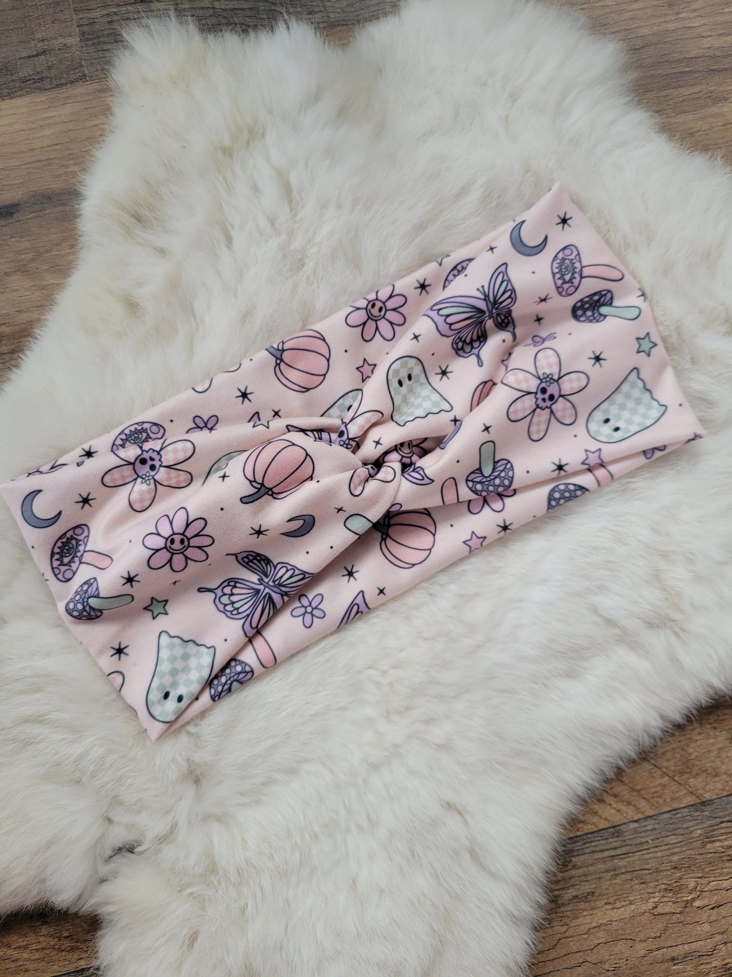 Groovy Ghost Headband