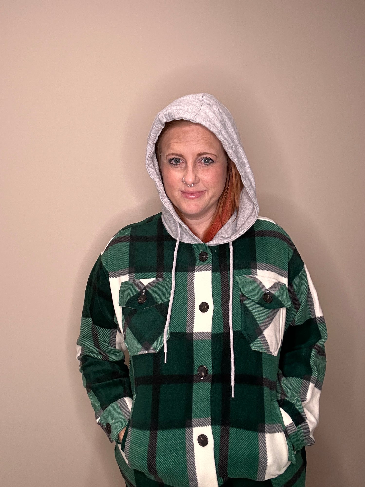 6. Plaid Button-ups (2 color options)