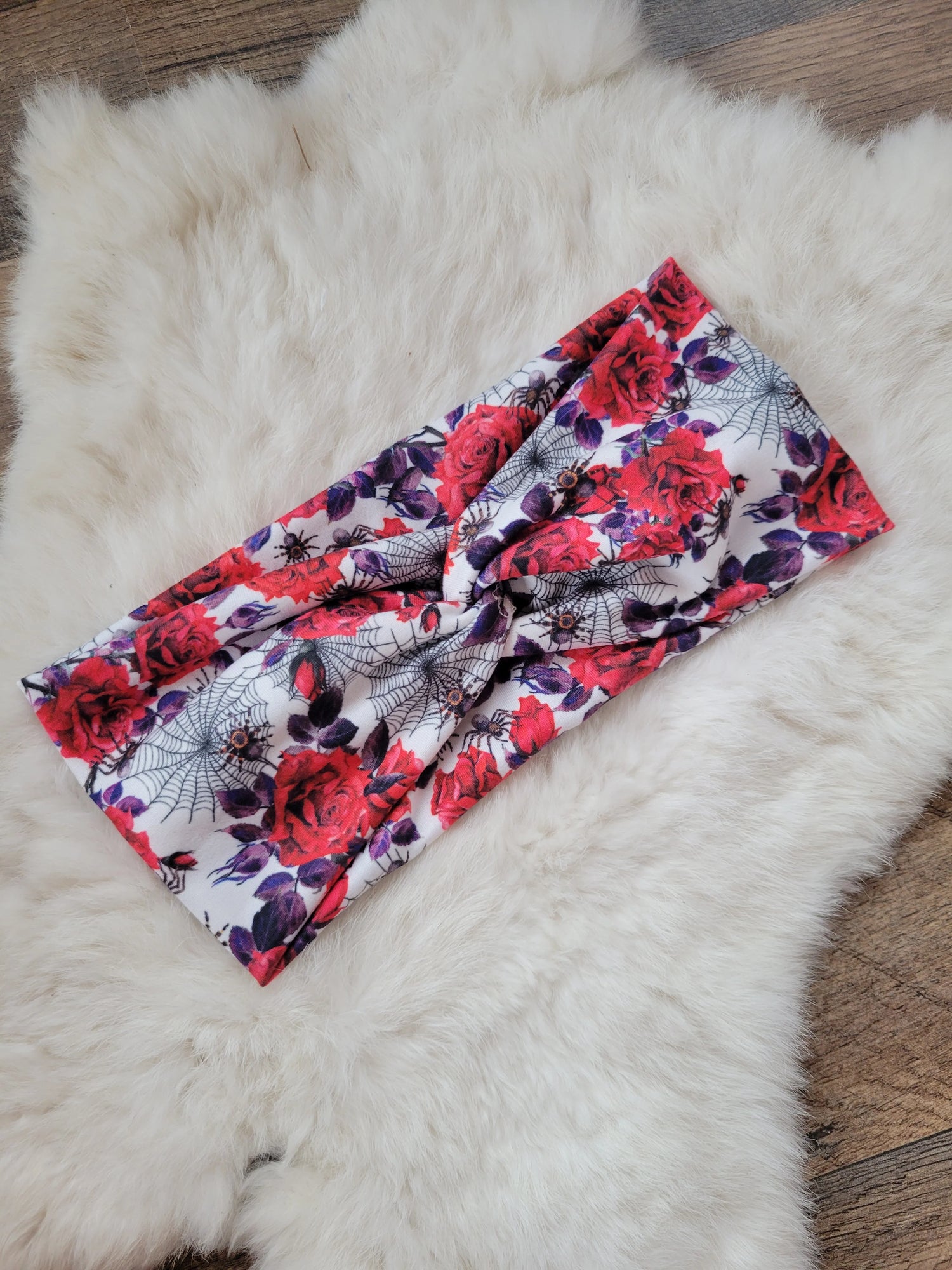 Floral Spiderweb Headband