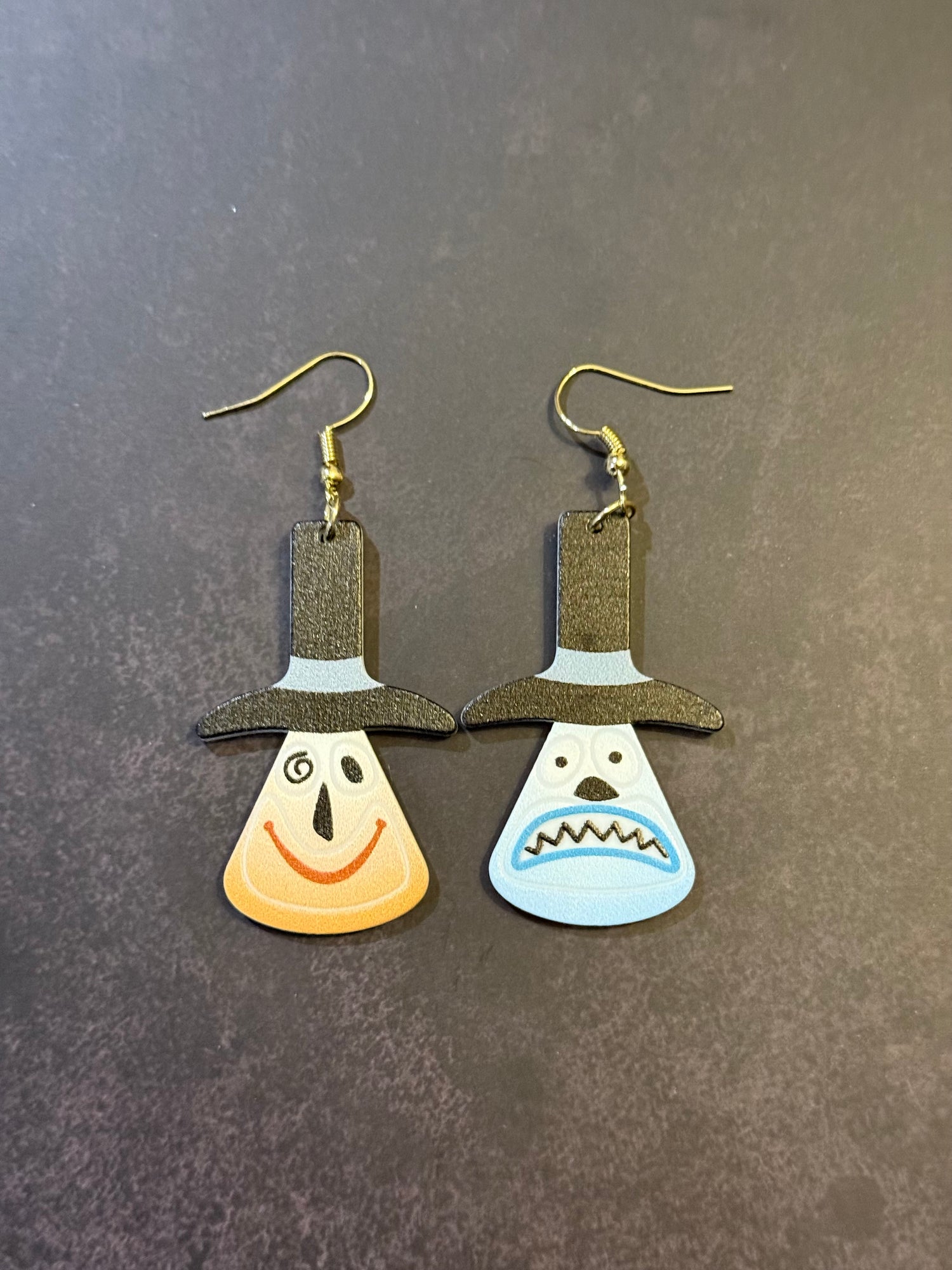 Double Face Earrings