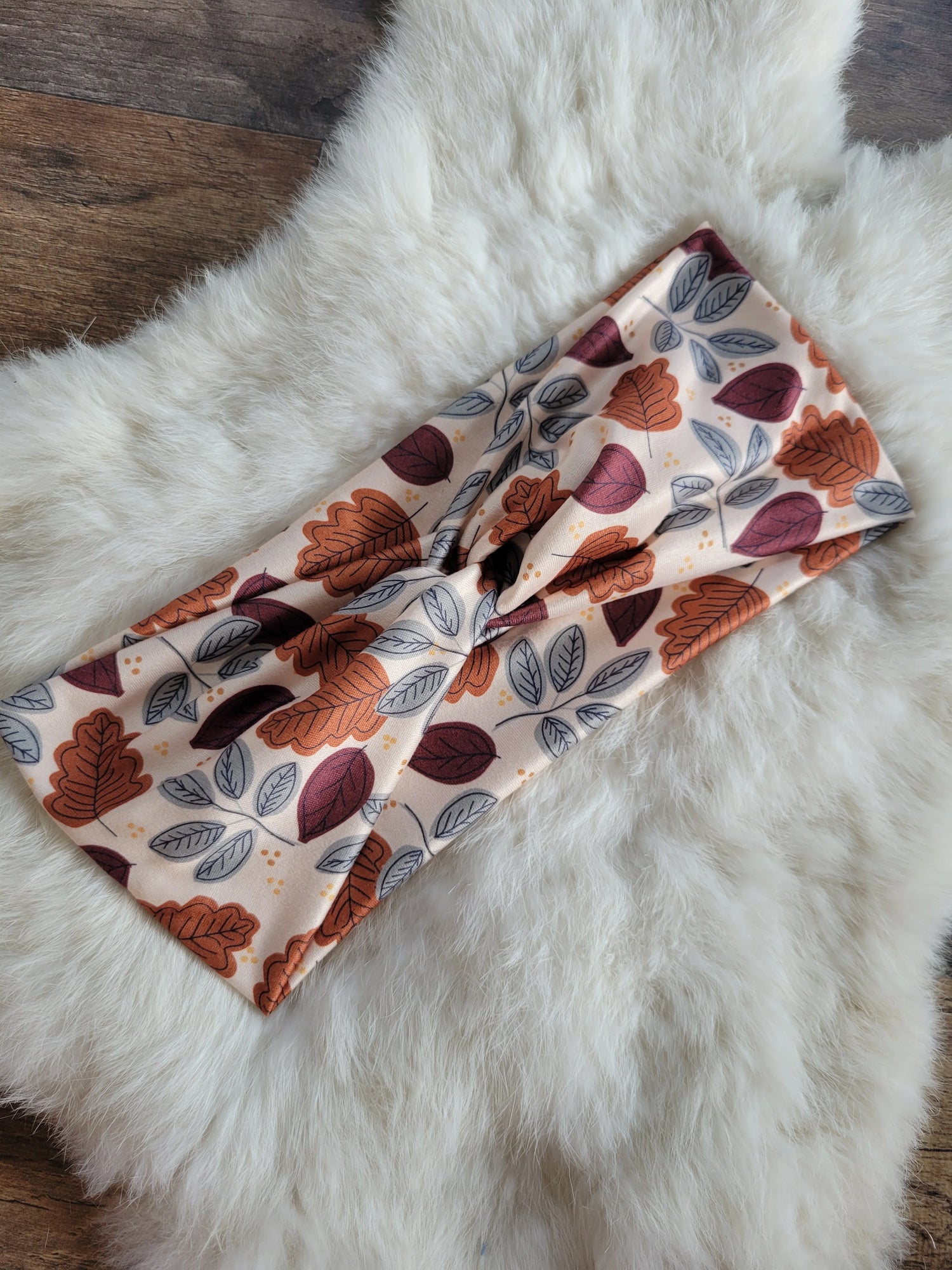 400. Fall Leaves Headband