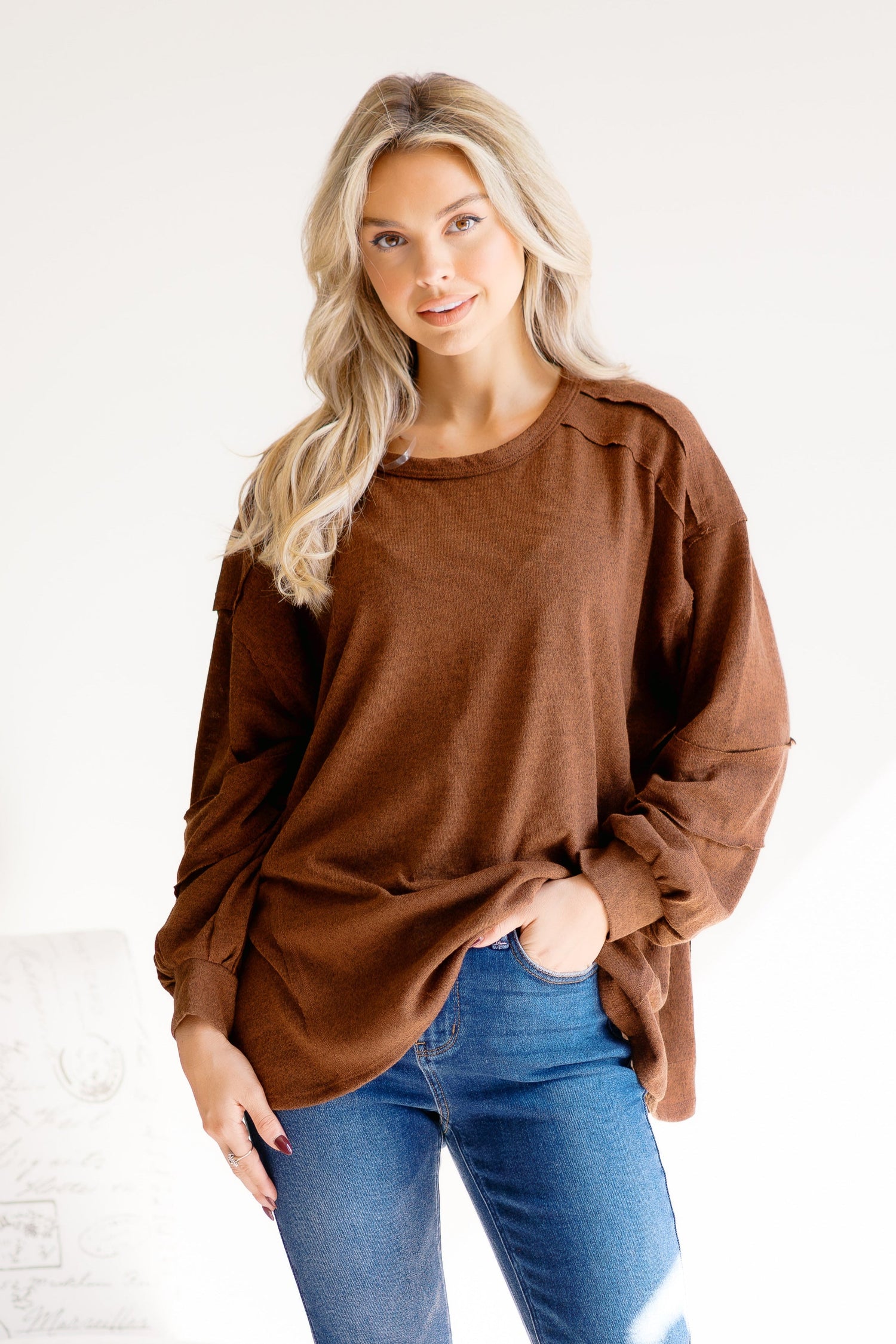 Chestnut Charm Pullover