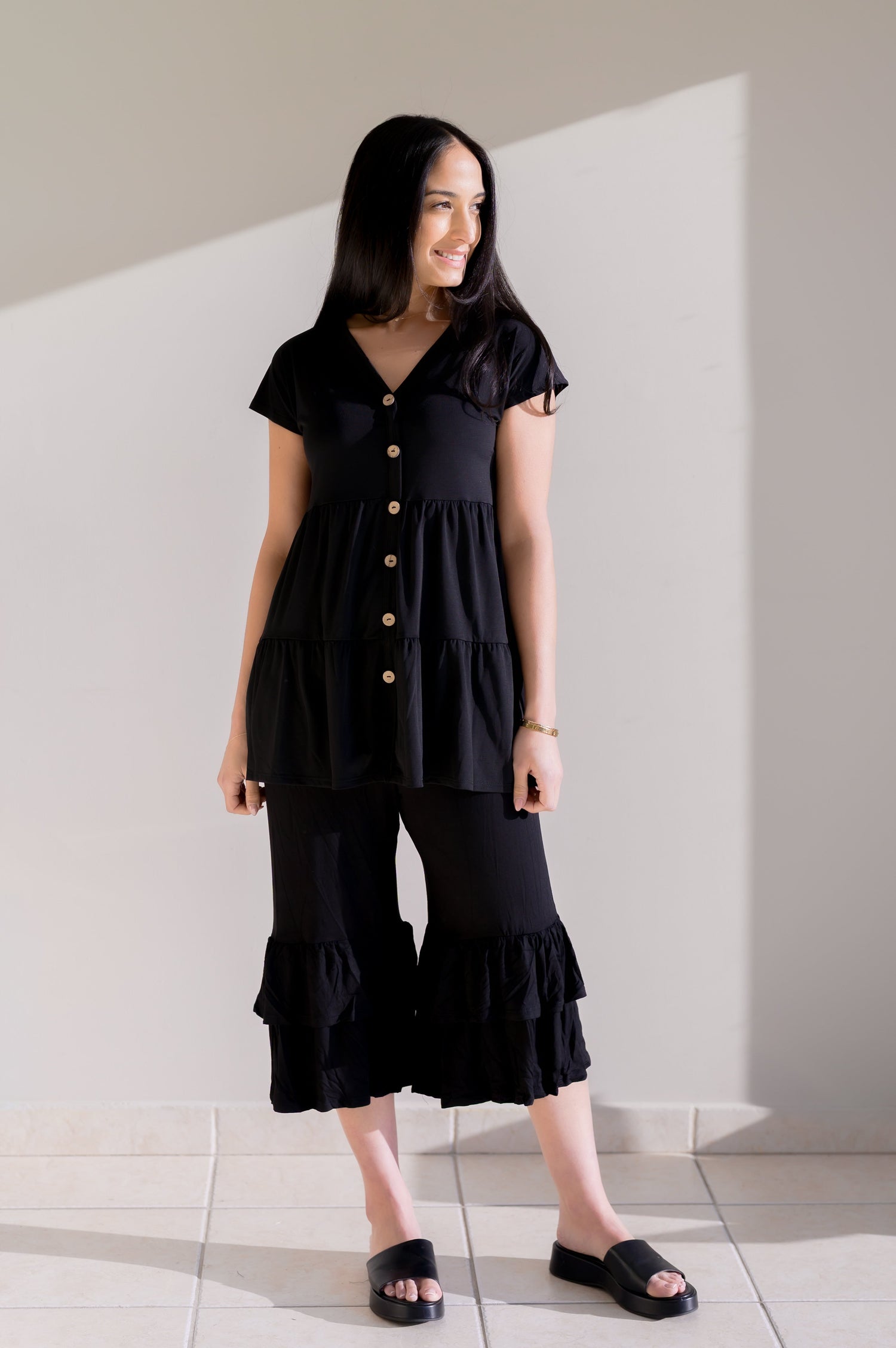 Cloudbound Button Top