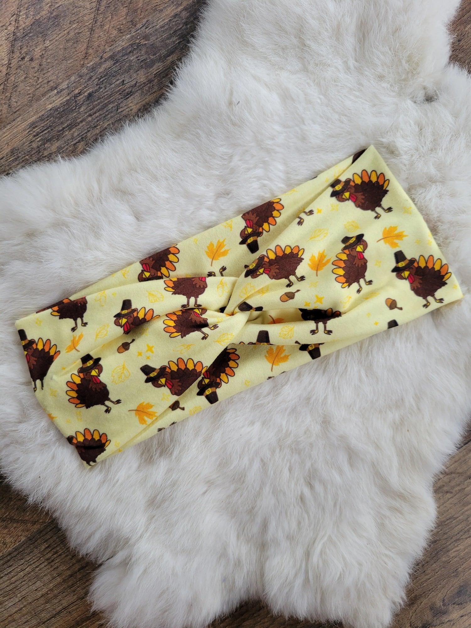 329. Turkey with Hat Headband