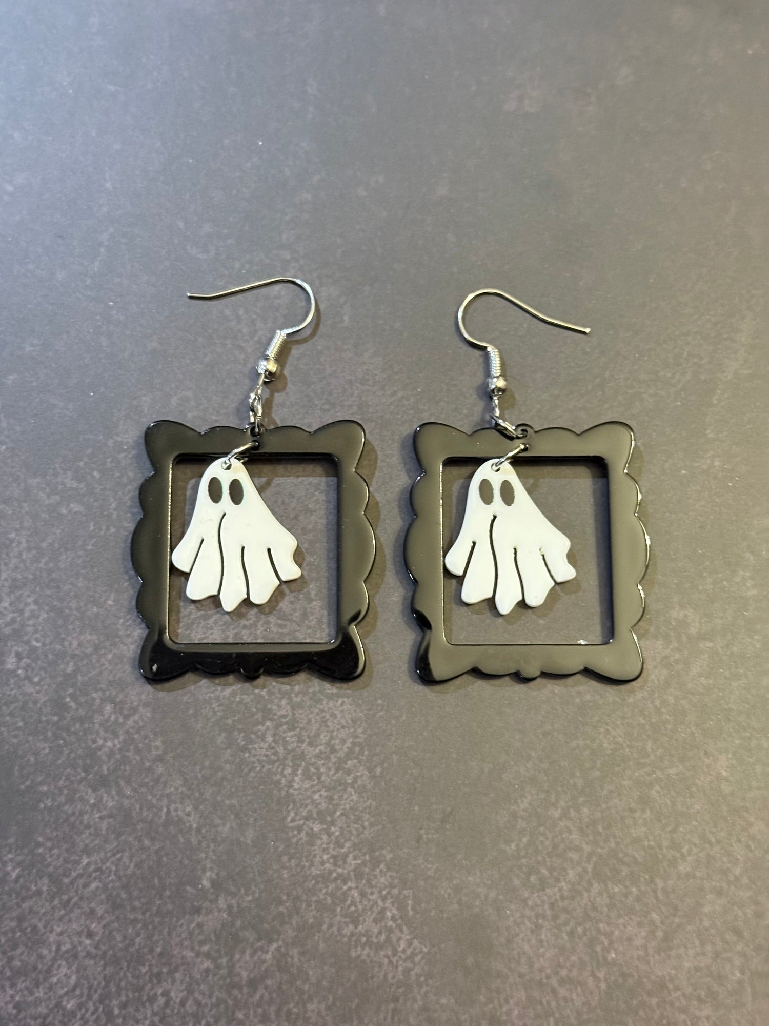 Ghost Picture Earrings