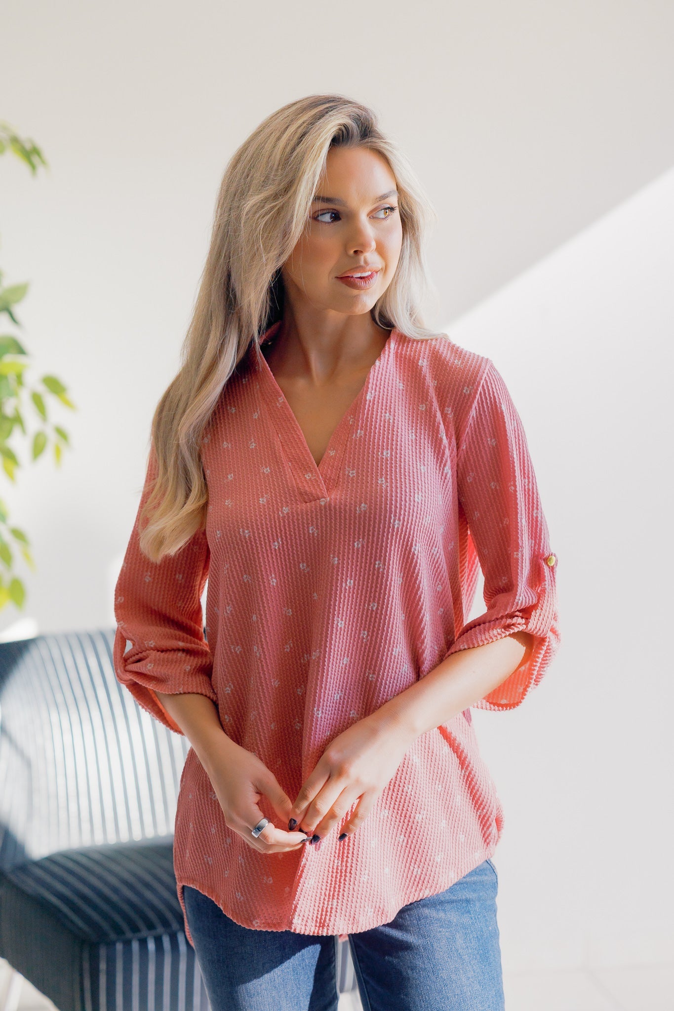 Faded Blush Top