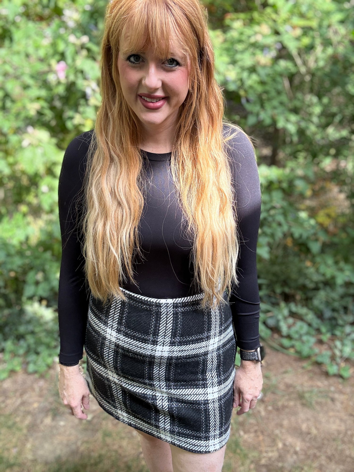 Trendsetter Plaid Skirt