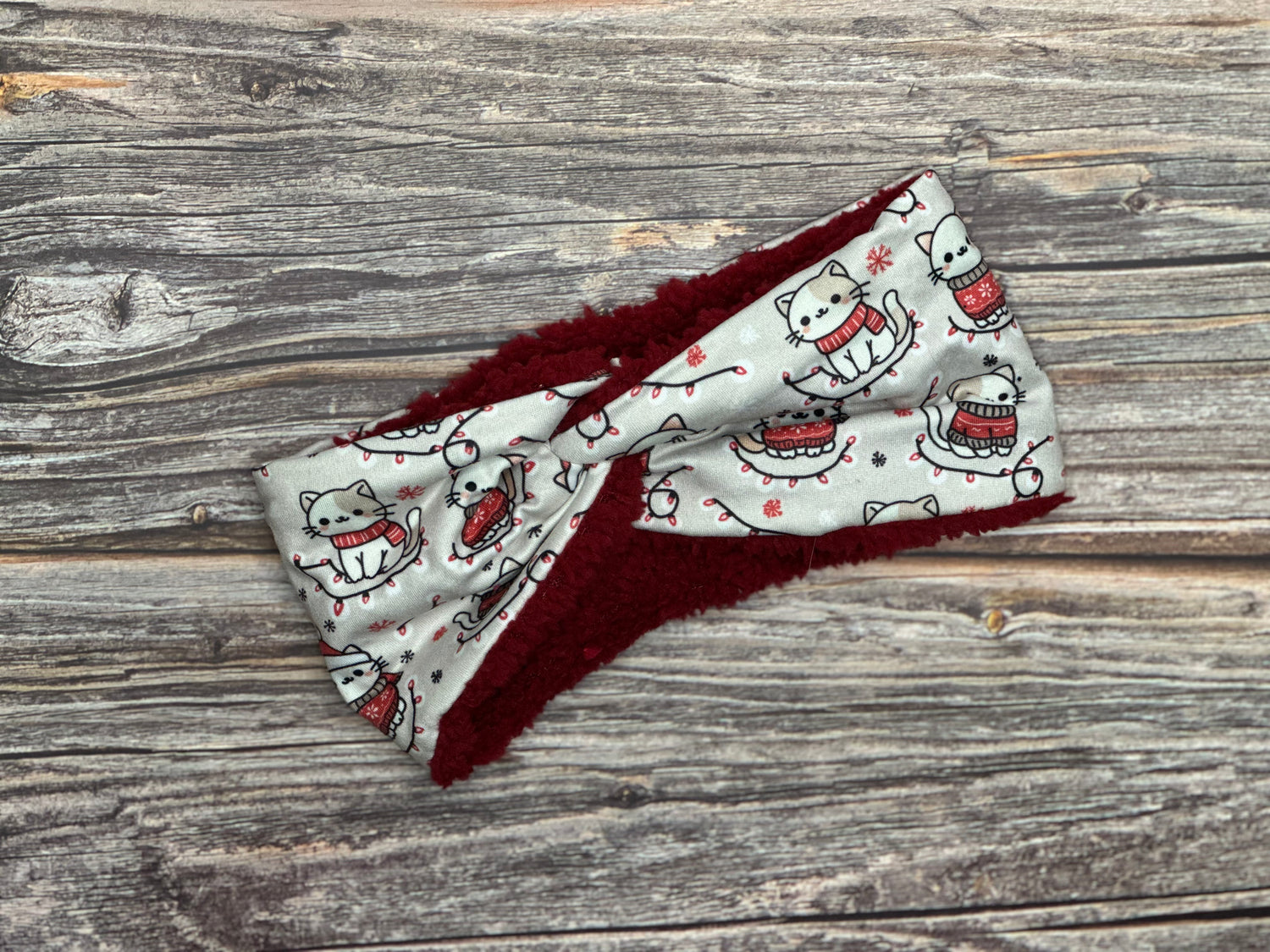 Sherpa Kitty Headband