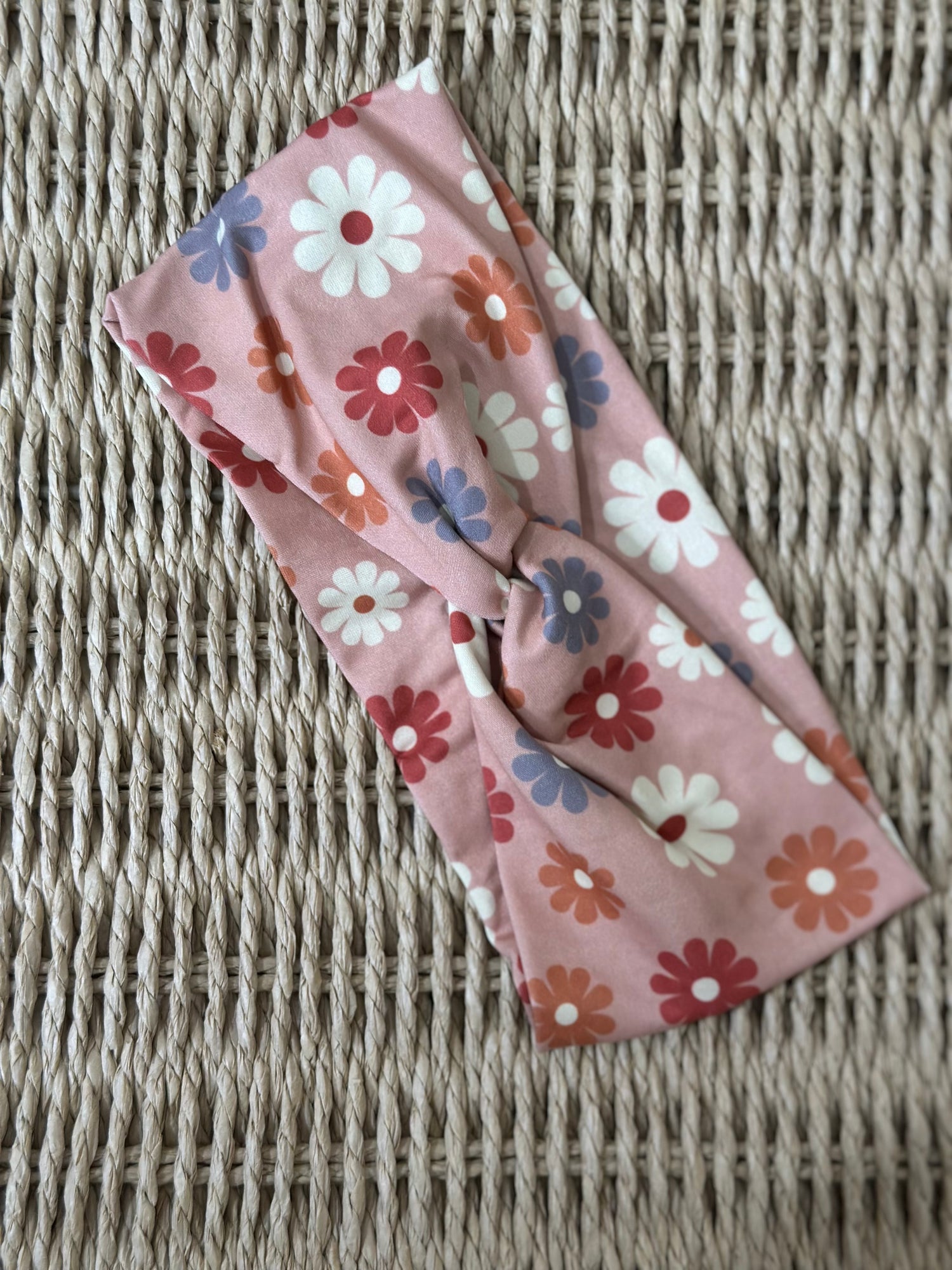 Mauve Floral Headband