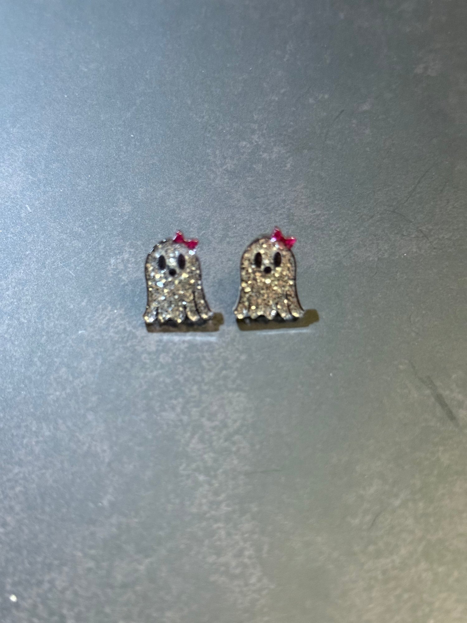 Sparkly Ghost Earrings