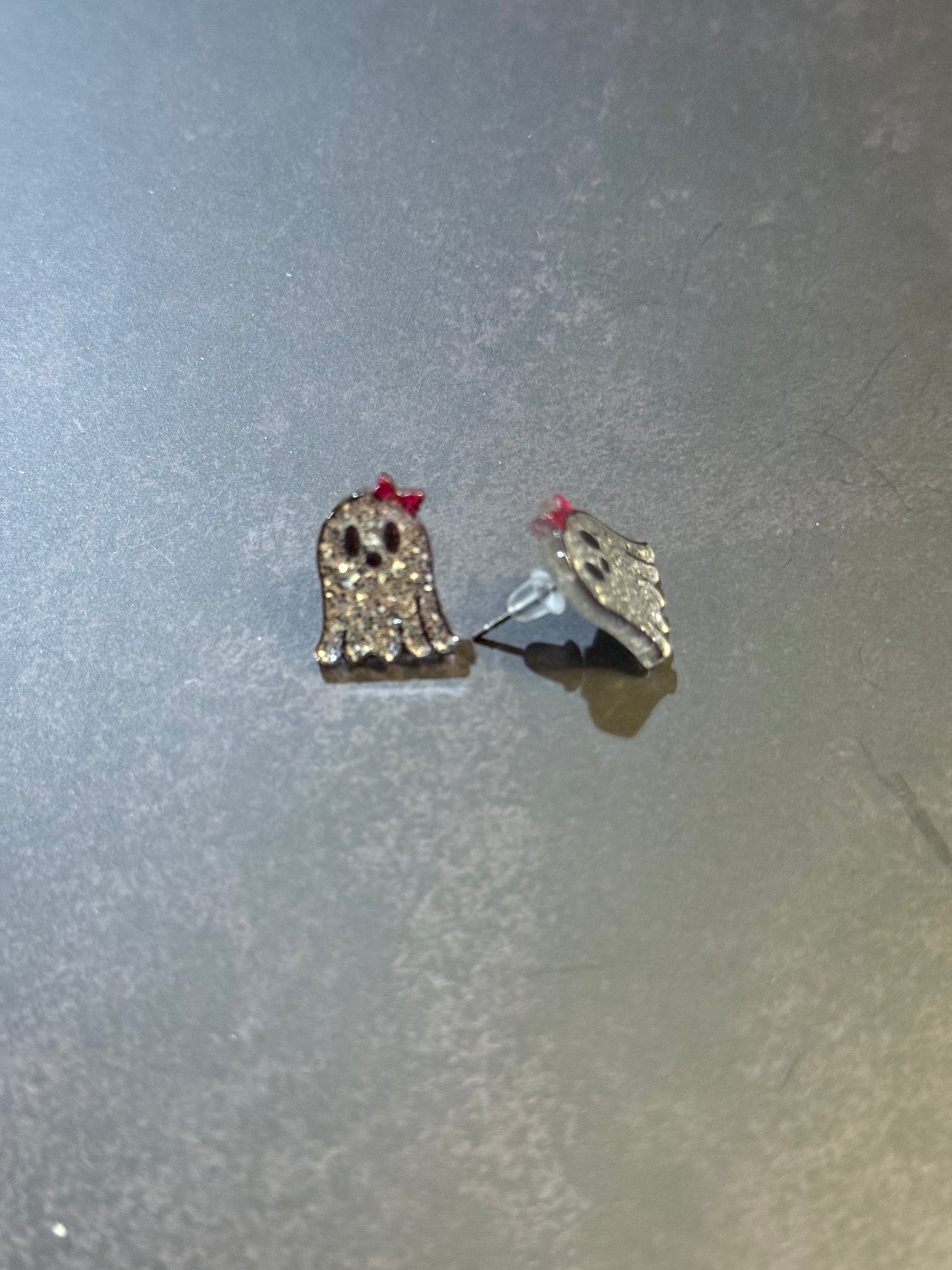 Sparkly Ghost Earrings