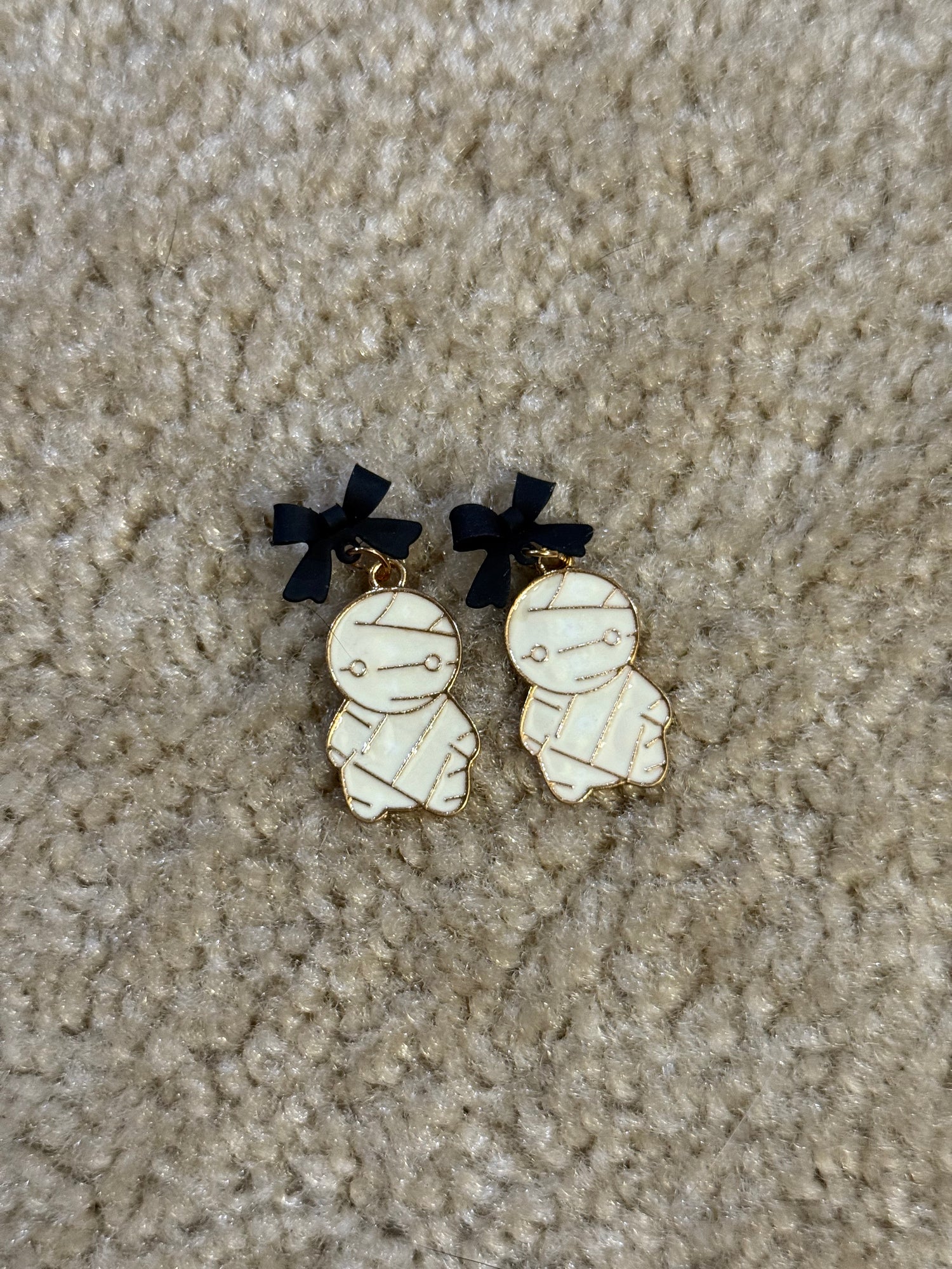 Mummy Earrings