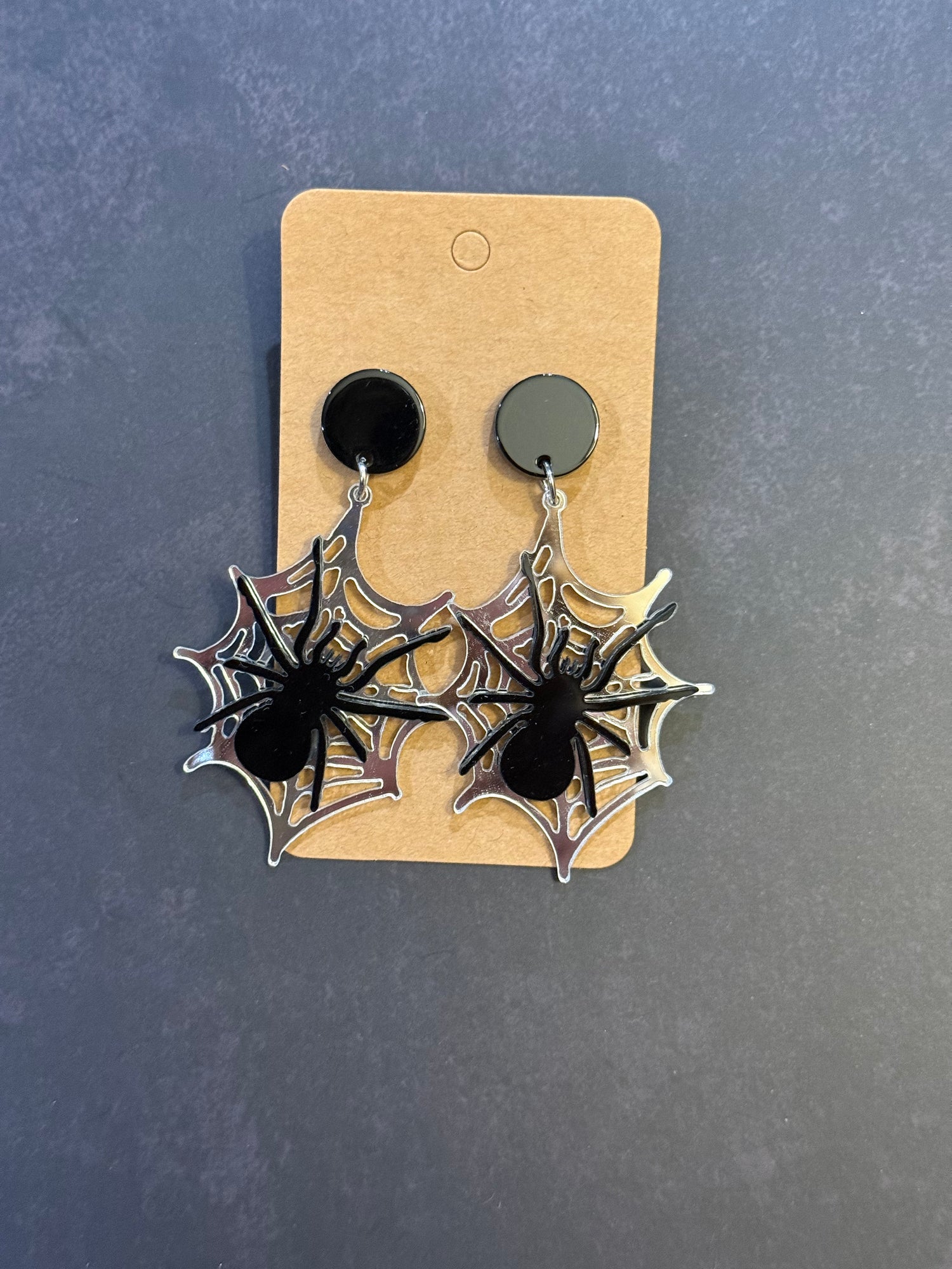 Spider Web Earrings