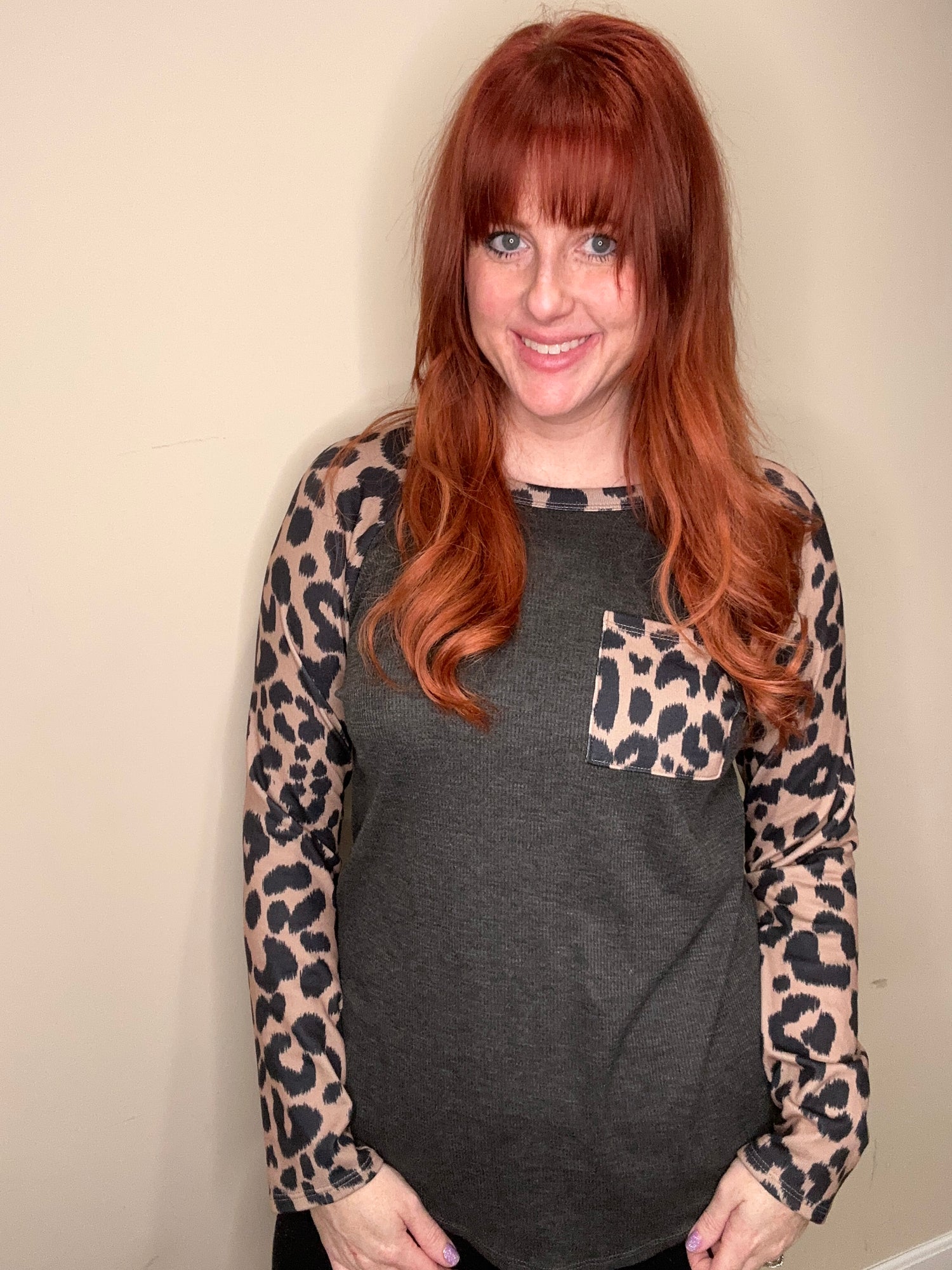 Lucky Leopard Top