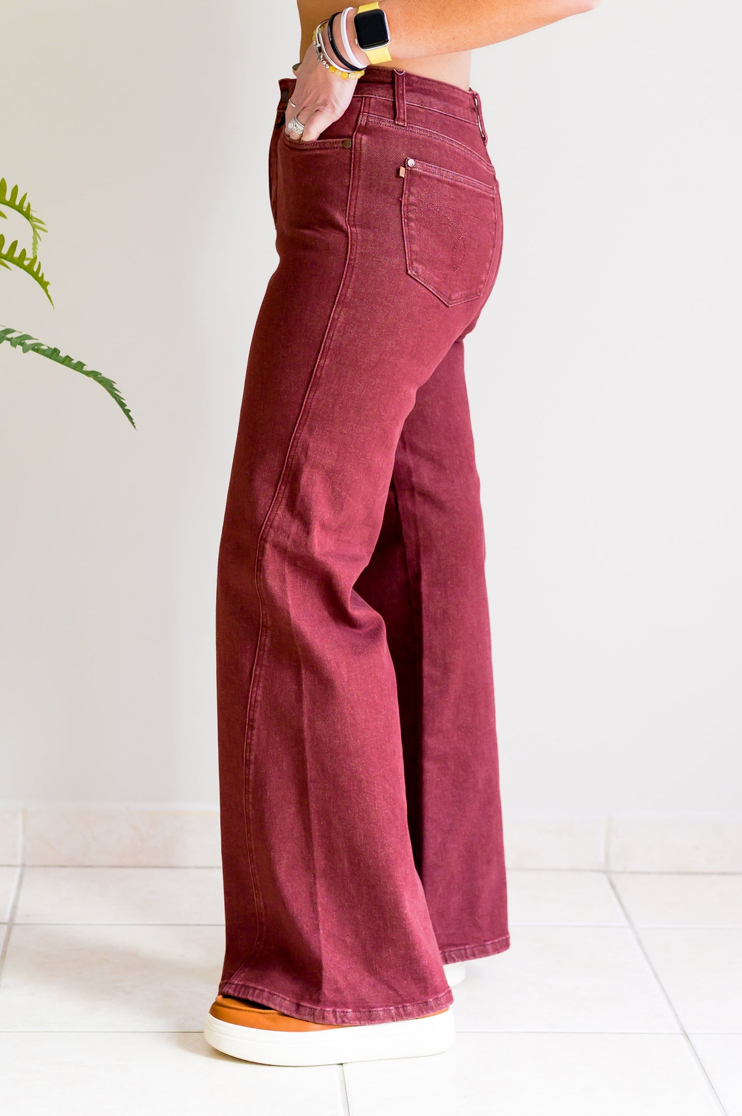 Retro Curve Judy Blue Wide Leg