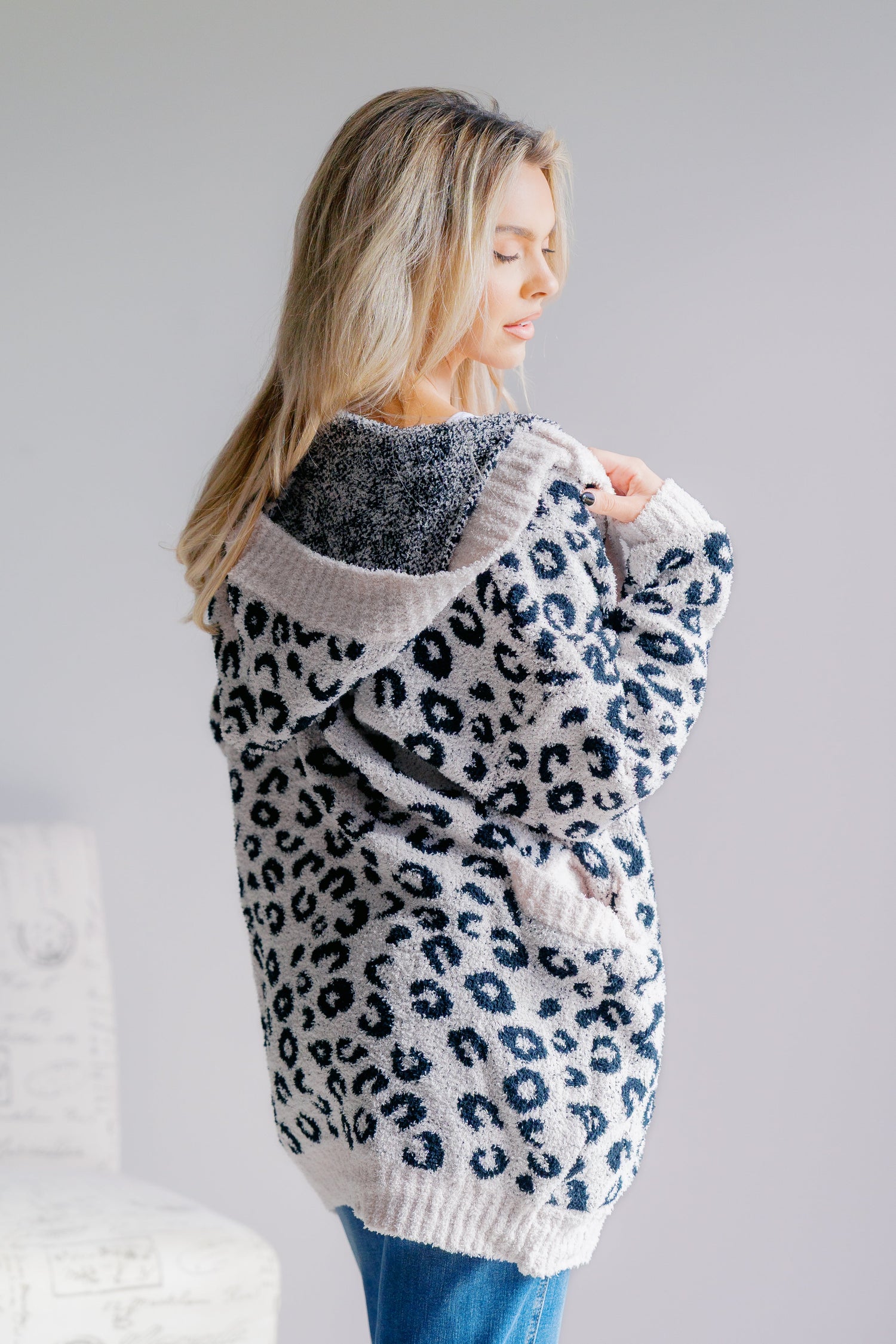 Leopard Luxe Sweater Hoodie