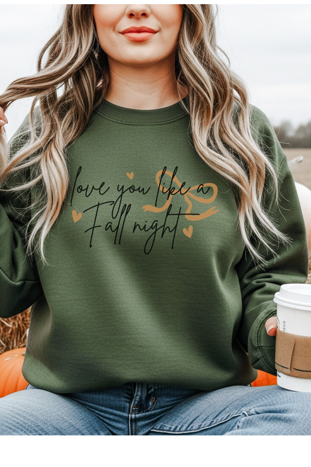 Love You & Fall Nights Sweatshirt