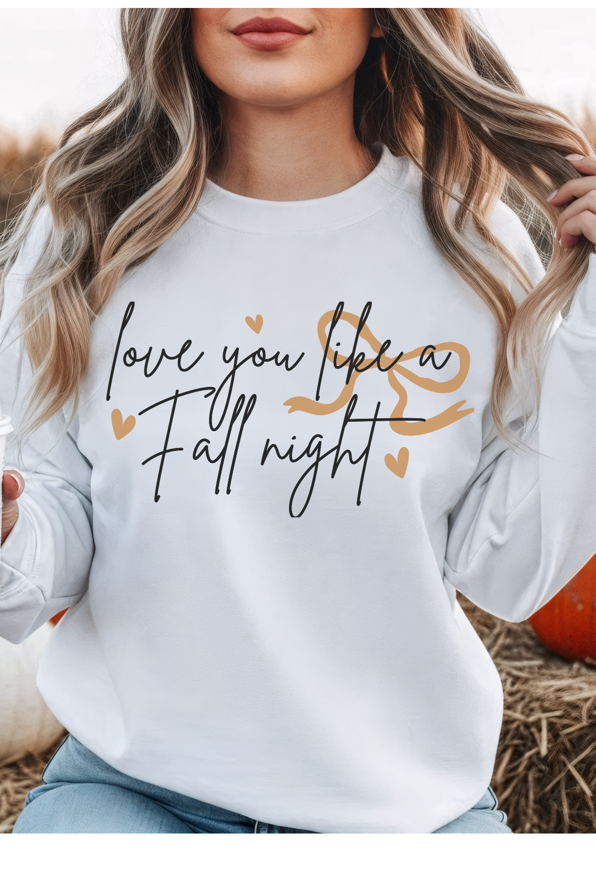 Love You & Fall Nights Sweatshirt