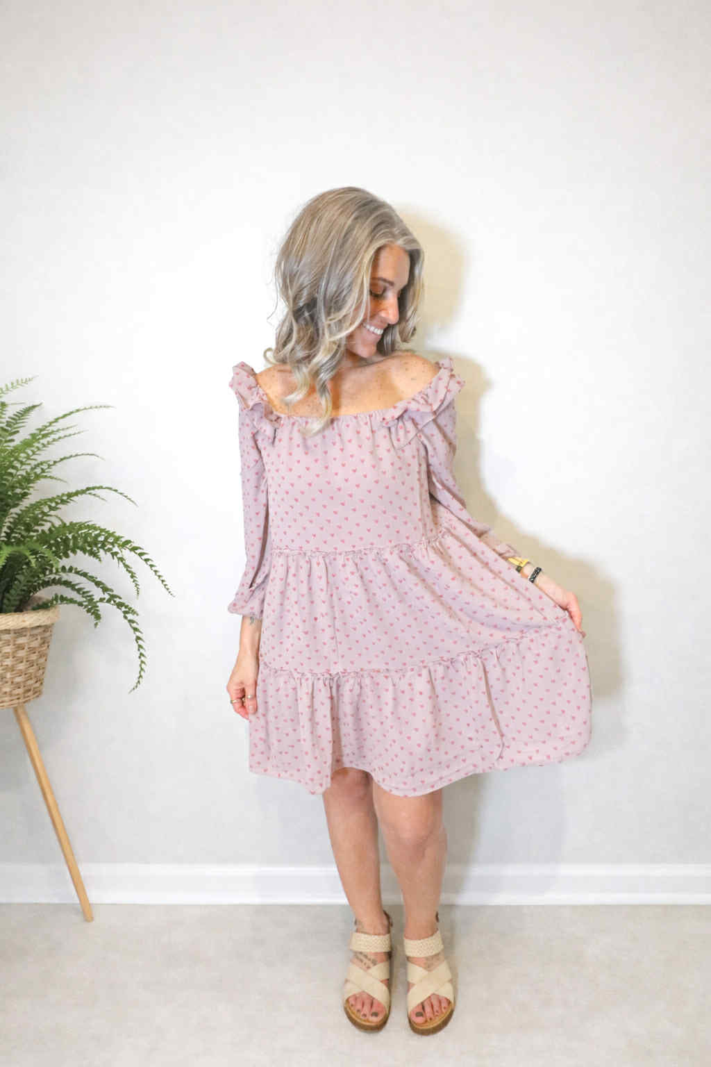 Heartbeat Ruffle Mini